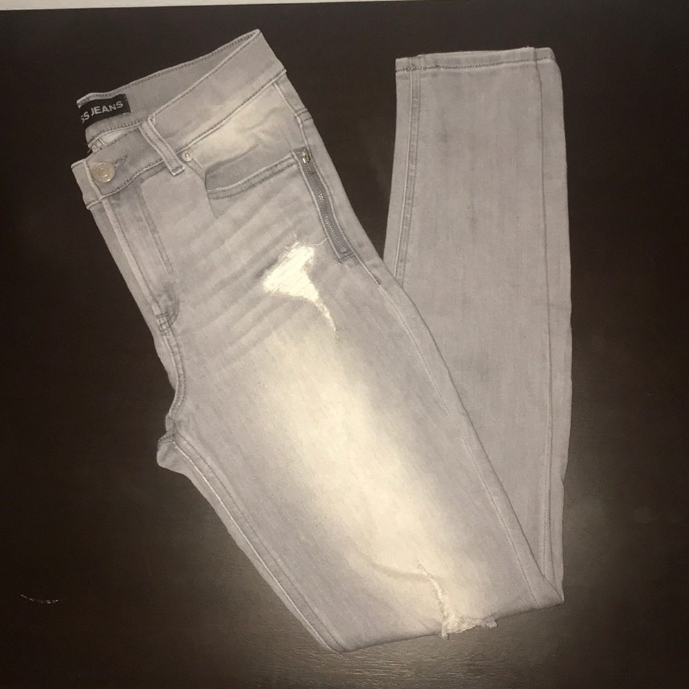Express high rise denim